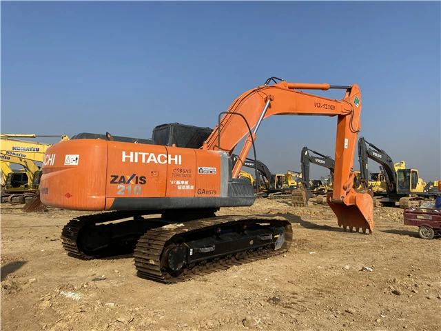 Original Japan Import HITACHI 20 Ton Excavator Zx210 HITACHI EXCAVATOR ZAXIS 210 for Sale