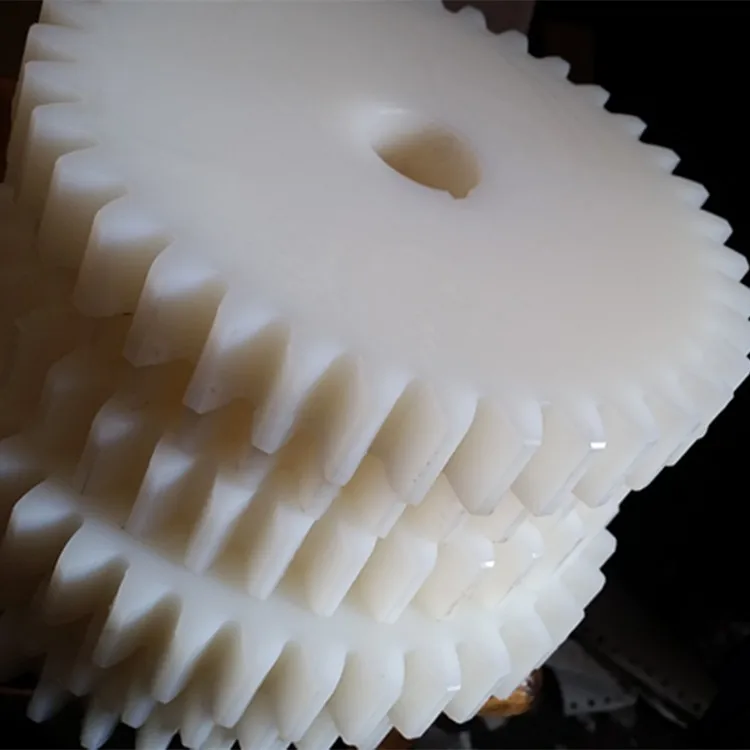 Precision customized nylon mini plastic spur gear peek top gear