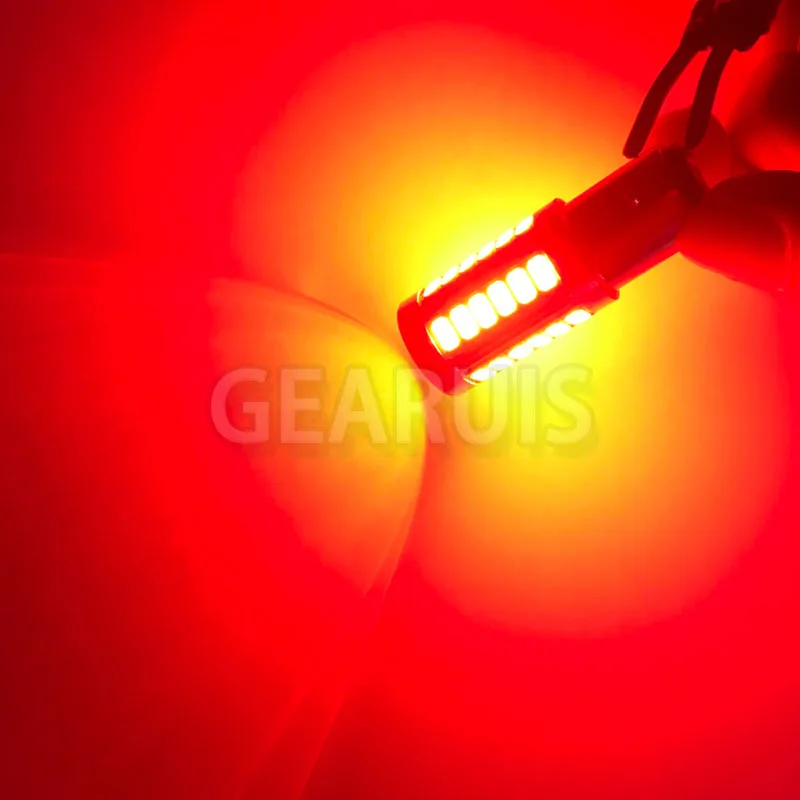 1156 BA15S BAU15S 33 SMD 5630 5730 LED P21W 1157 led p21/5w 33LED для автомобильных поворотников, фонарей, фонарей заднего хода