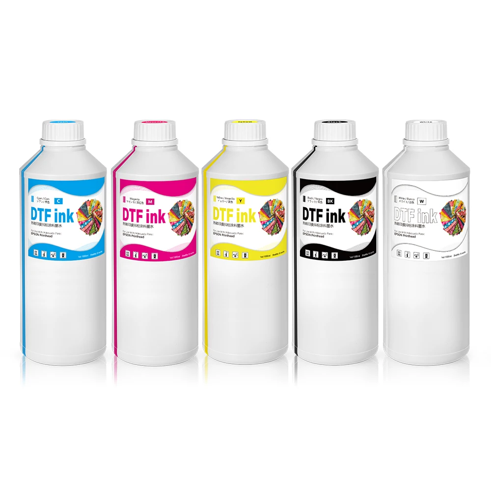 Retail Price 1000ml Textile DTF Printing Ink For DTF Printer Ink i3200 l1800 l805 xp600 DTF Pigment Ink