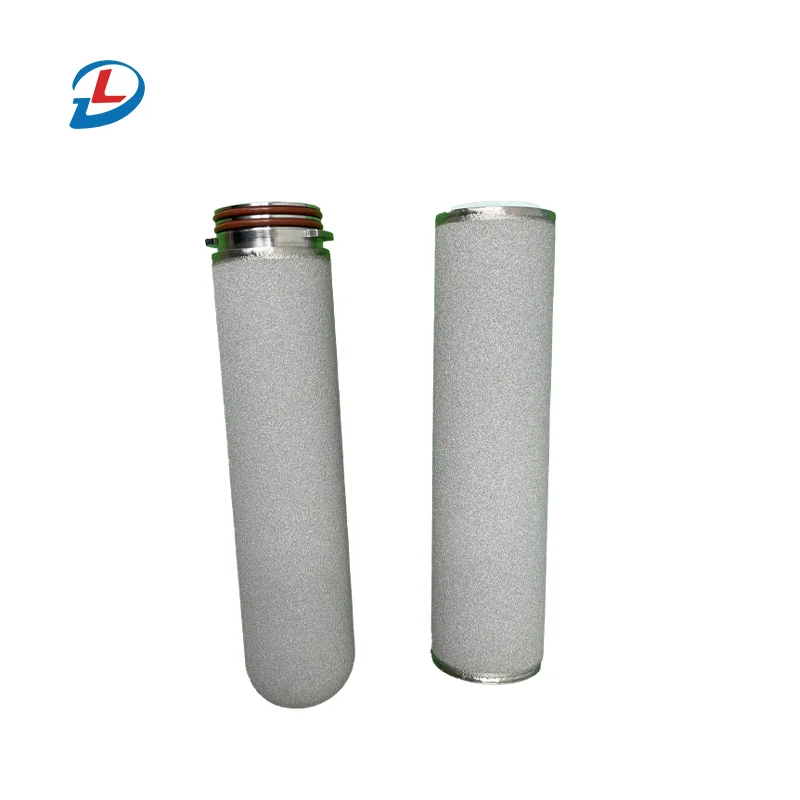Factory Wholesale 2um SS304 Sintered Filter Element 120*220*350 180*240*350 108*200*350 Flange Interface Sinter Filter