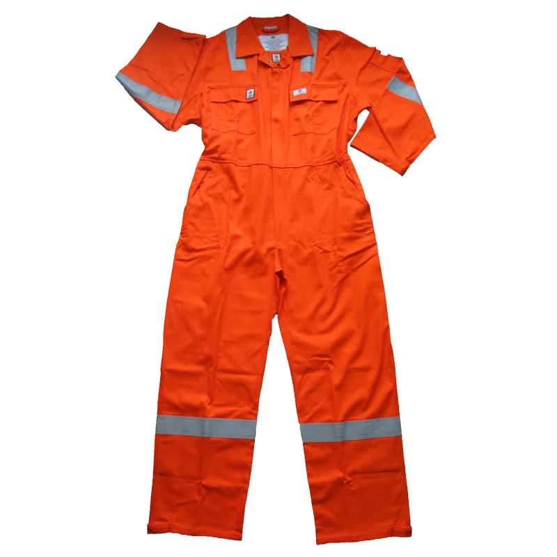 FLYTON Safety Protective Mens FRC Overalls Manufacturer Fire Retardant Workwear FT-1218FRJ D