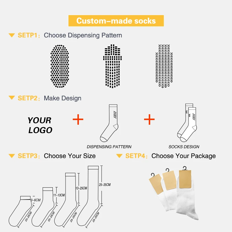 Grip Socks Training Athletic Soccer Grip Socks Men Anti Skid Football Socks