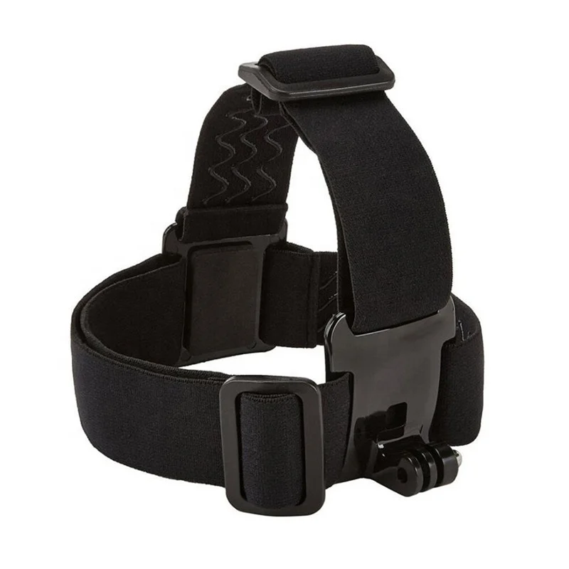 OEM Original Adjustable Anti-Slide Elastic Head Strap Belt Camera Mount for GoPro Accessories