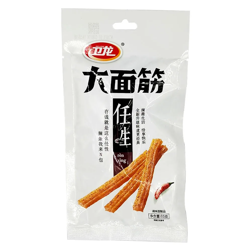 Chinese Chewy Chilli Snack Bean Snacks Spicy Sharp Taste Spicy Latiao Snack Strips