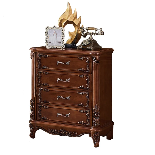 European style 4/5/6 drawer cabinet French antique reproduction drawer chest design
