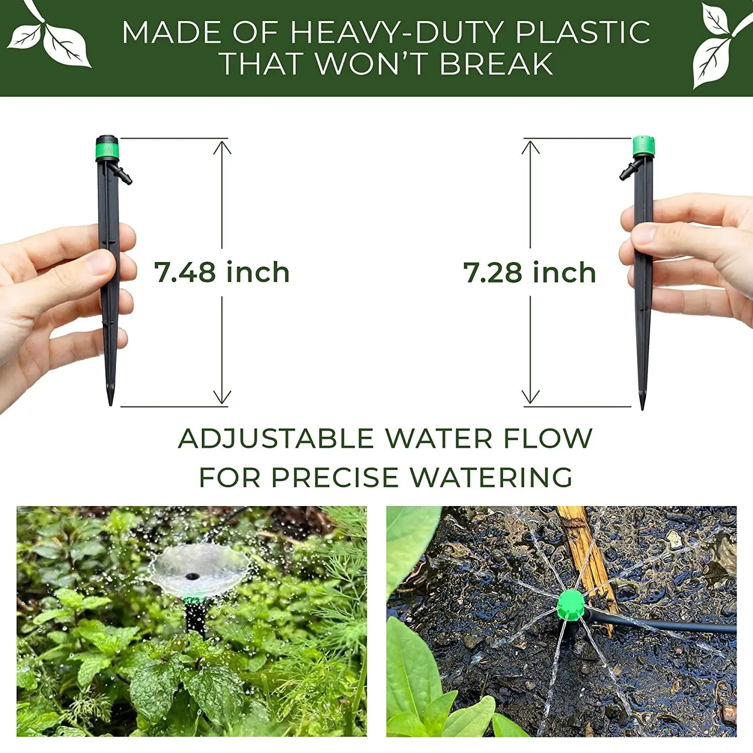 Watering Irrigation System Adjustable Drip Irrigation Set Misty Garden Cooling Sprinkler