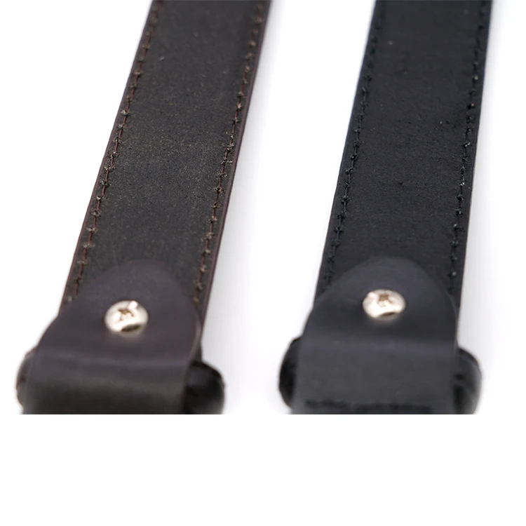 Изготовленный на заказ мужской поясной ремень контактный пряжки из эко-кожи с черным пояском натуральной яловой кожи папа ремни для мужчин