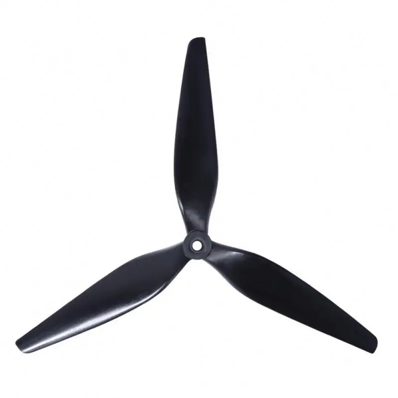 Russia Hqprop Macroquad 3-Blades Propellers 8X4.5X3(CW+CCW) Black-Glass Fiber Reinforced Nylon For RC Drone DIY Parts