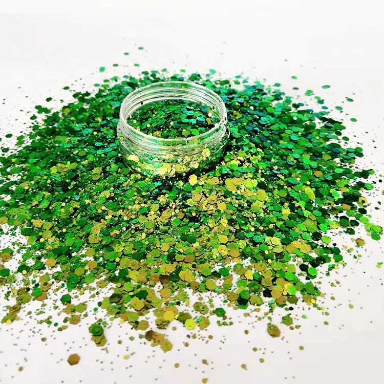 2018 объемный блеск Хамелеон, крупные Блестки для домашних животных, украшение на Рождество