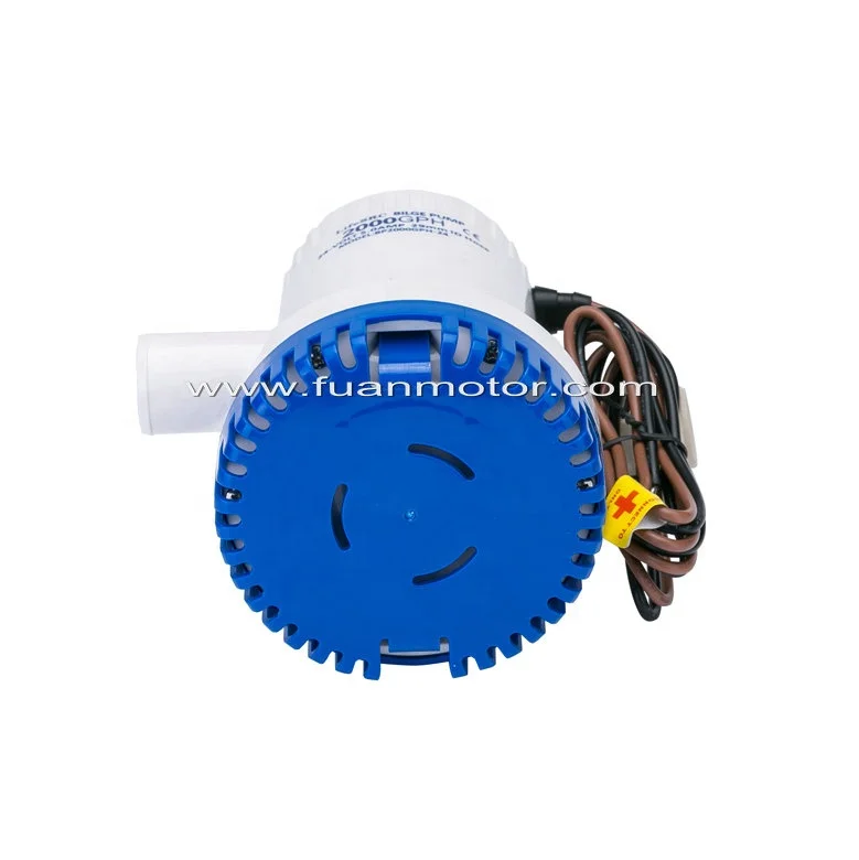 2500GPH 12V rule marine pump for bilge drainage yacht