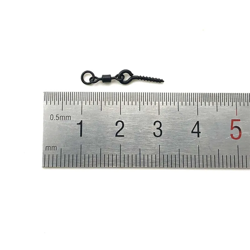 carp fishing swivel bait screw for boilies pop up corn terminal tackle accessories