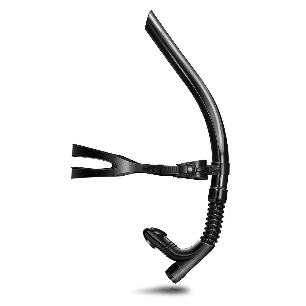 Factory Hot Sale Aqualung Open Top Snorkel Front Face Frontal Swimming Training Snorkel Breathing Tube diving accessories