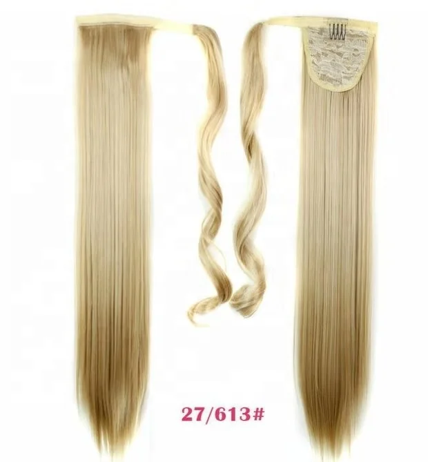 Оптовая продажа от производителя, волшебная пуговица паста тип длинные прямые волосы 30 цветов парики, синтетические высокотемпературные волокна материалы