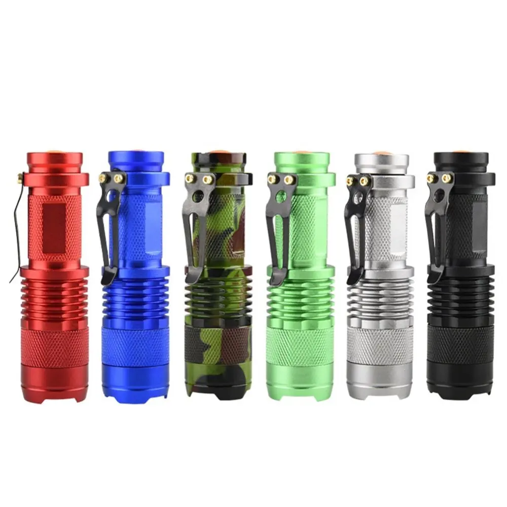 Brand Promotion SK68 Mini Portable AA XPE LED Flashlight Pocket Torch EDC Flashlights Small Light