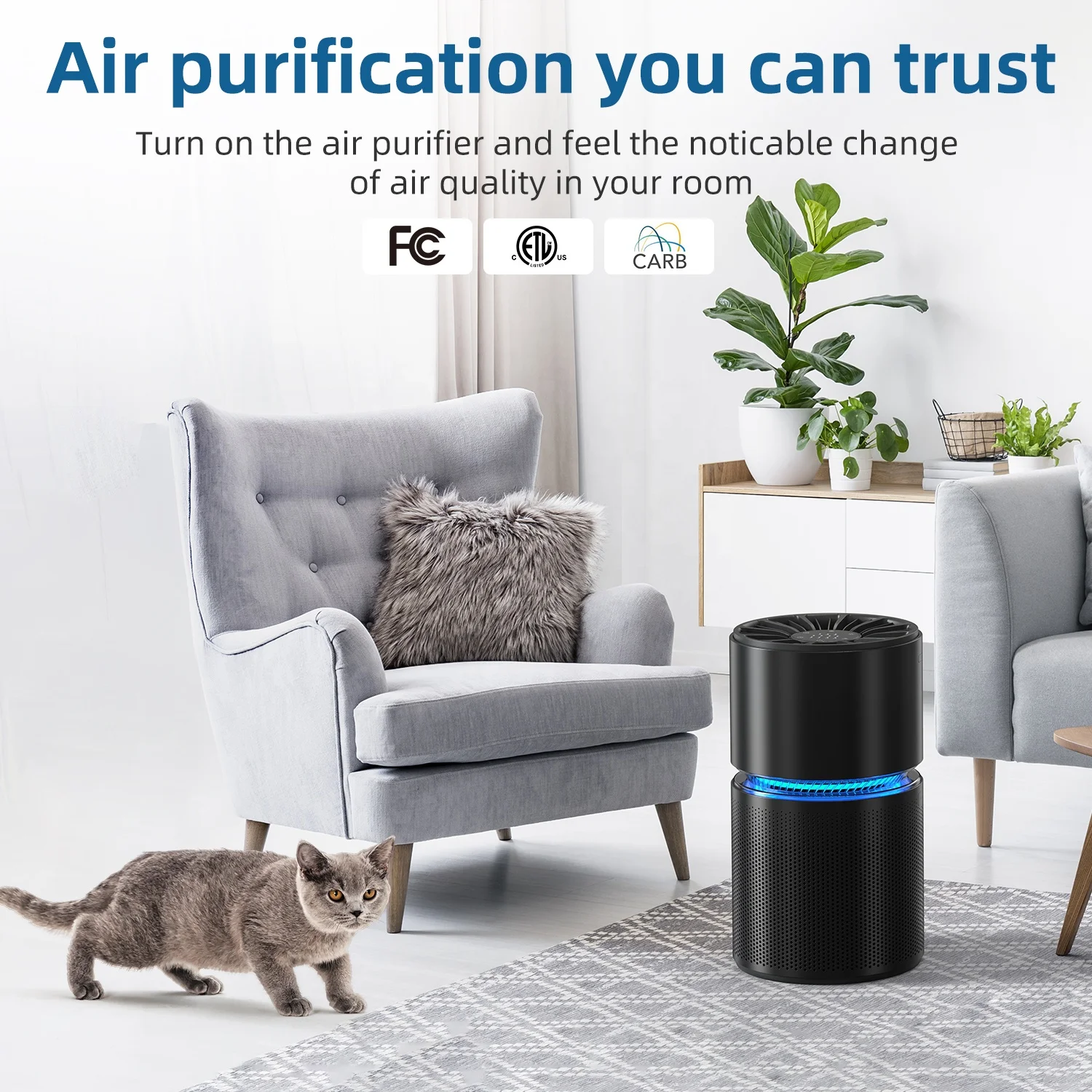 OEM golden supplier advanced technology specifications china shenzhen wholesale air purifier home