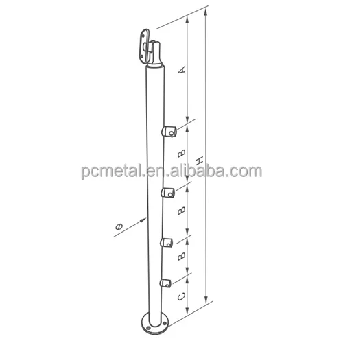 Stainless Steel Handrail Bracket Elegant Balcony Railing and Glass Design Premium Stainless Steel Fittings for Balustrades