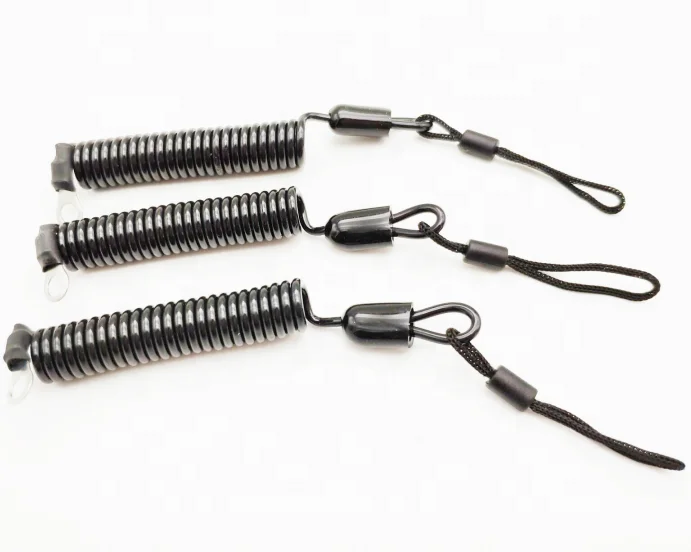 2 мм, черные шнурки из искусственной кожи с наконечником, спиральные выдвижные кабели, используемые для сумки