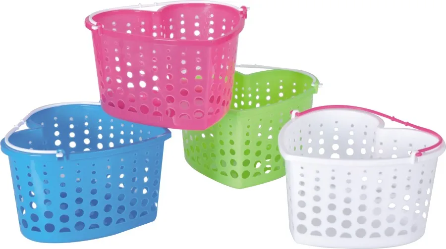Hot Sale Fashion Popular Small Baskets Wholesale Cheap Plastic Storage Baskets With Handle