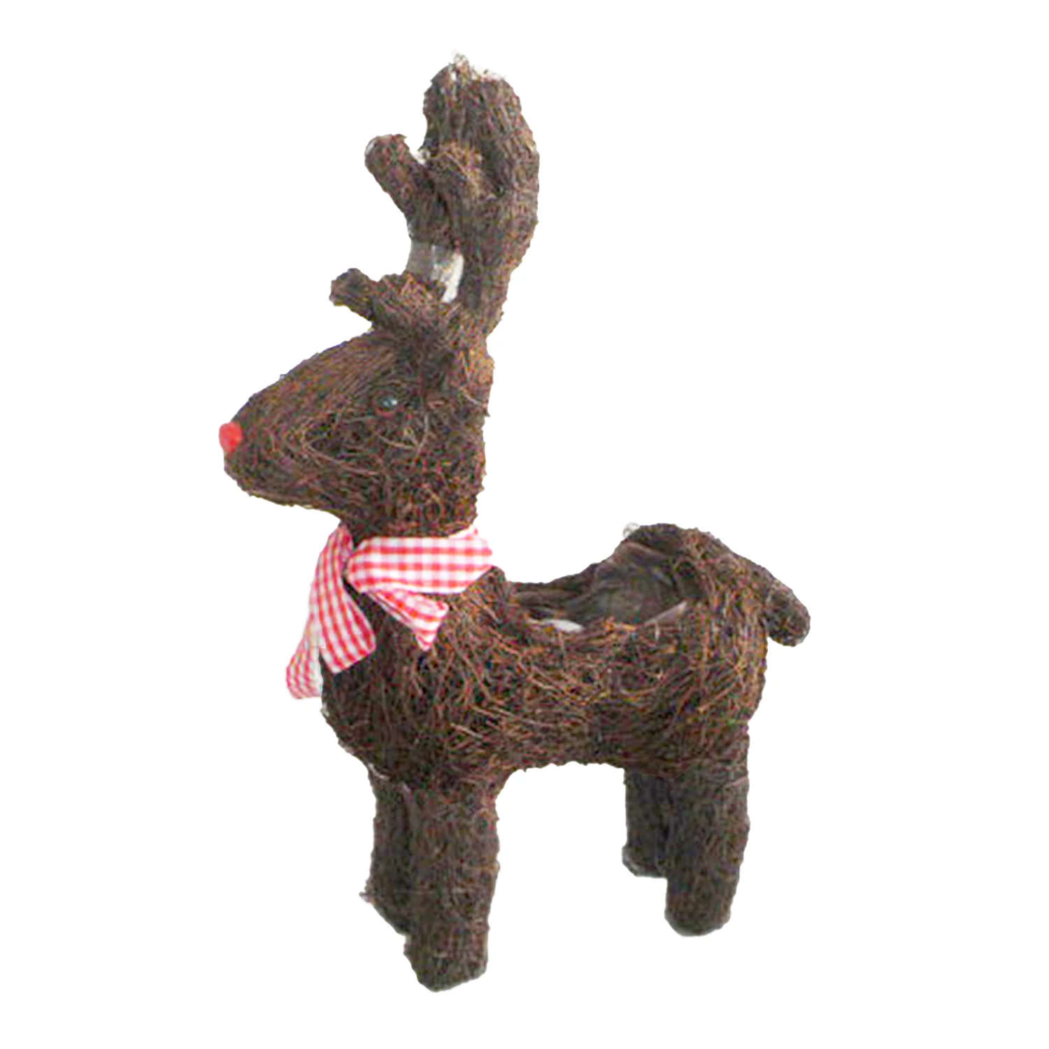 XH Handmade hanging decor animal shape deer flower eco-friendly planters