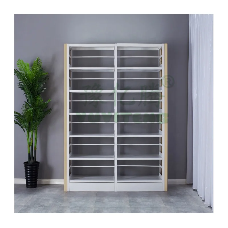 University School Library Museum Combination with Titanium Alloy and Aluminum Steel Bookshelves