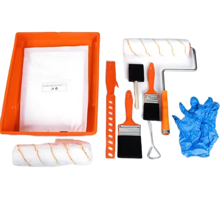 OEM ODM High Quality Sponge Paint brush Kit Painting roller Set