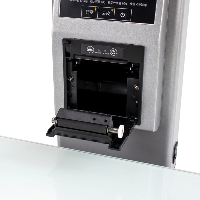 Retail POS Weighing Scale All In One Touch AI Cash Register Weighing Scale With 58mm Printer Receipt Barcode print