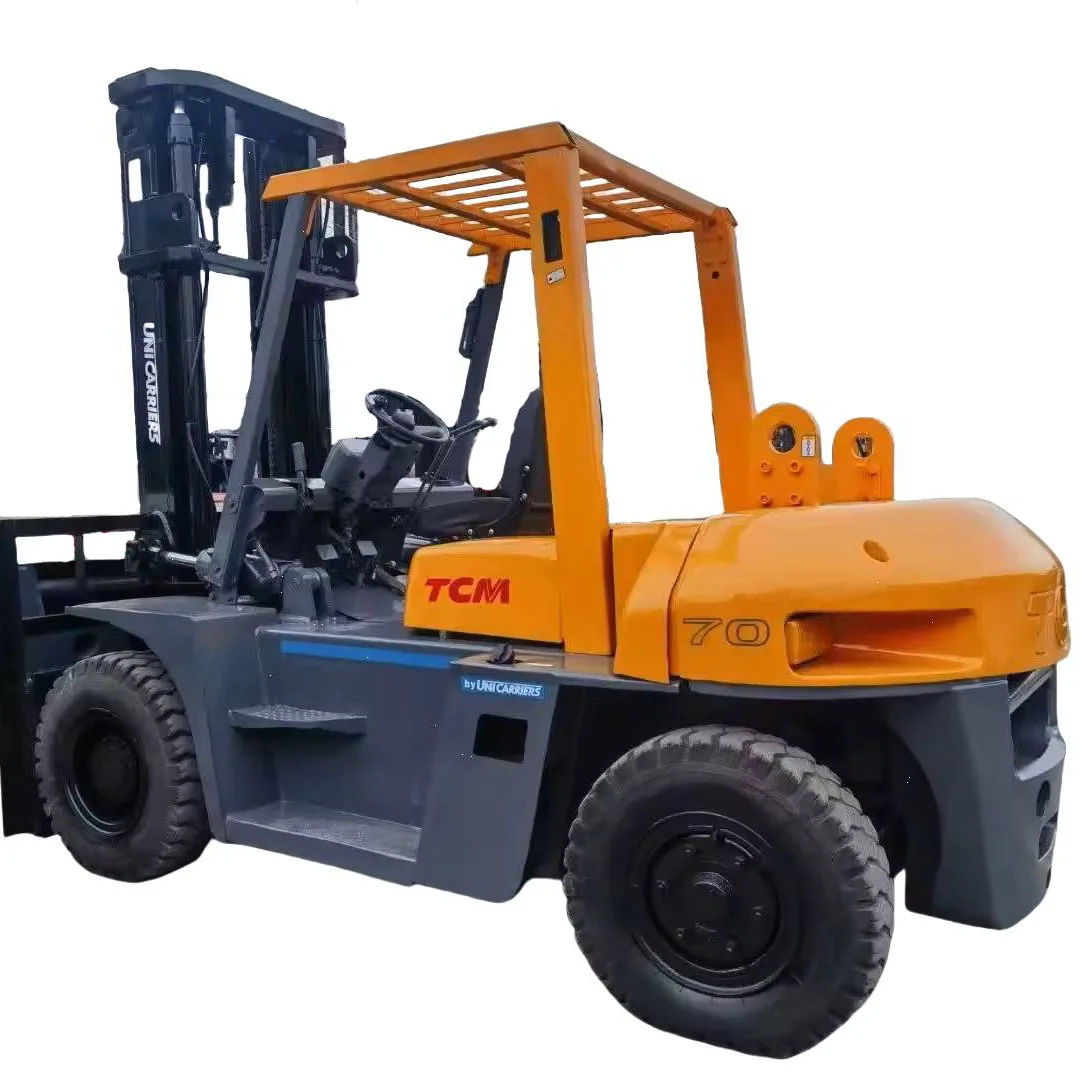 used original forklift TCM 70 Forklift Truck Series TCM 7 ton Diesel Counterbalanced Forklift Trucks for hot sale
