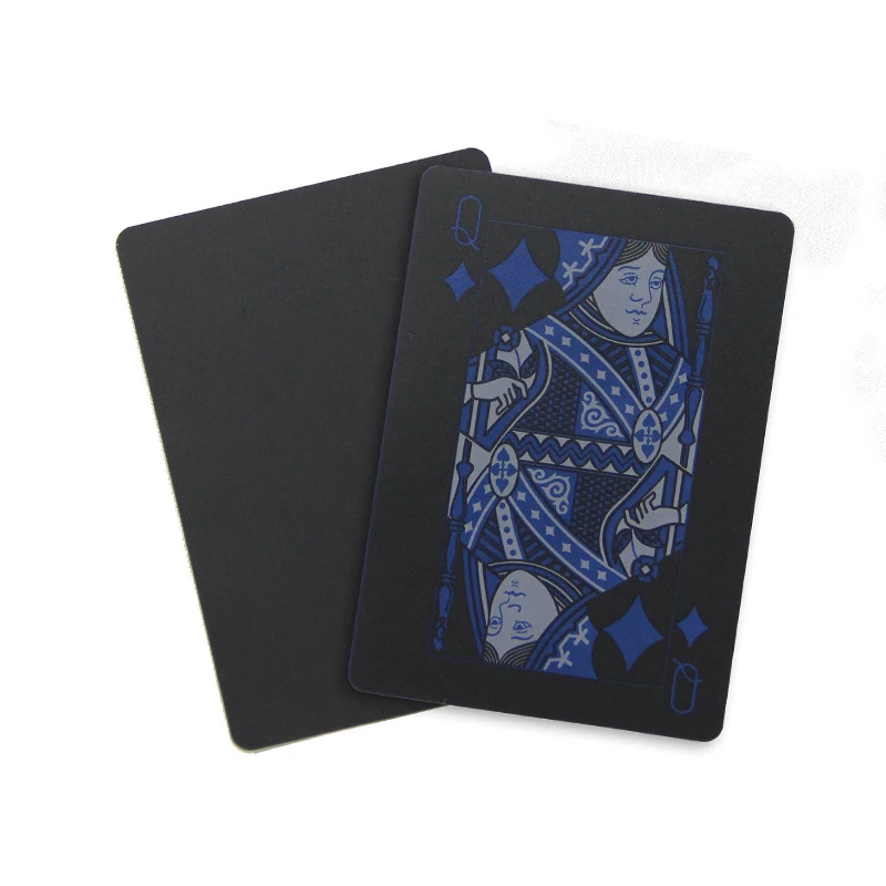 Waterproof Poker Card Cheap Plastic Pvc Rfid Customized Playing Card No Minimum Cards Poker Custom Packaging pink gold black red