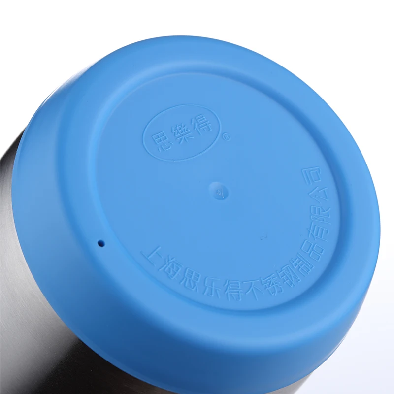 Unbreakable kids straw design thermos stainless steel water bottle vacuum flask