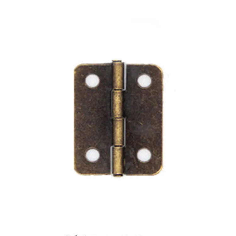 30X26mm small wooden box hinge golden miniature packaging box mini loose-leaf hardware accessories hinge