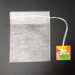 Disposable Tea Bag Filter Drawstring Seal Tea Bag Empty  For Loose Tea With String