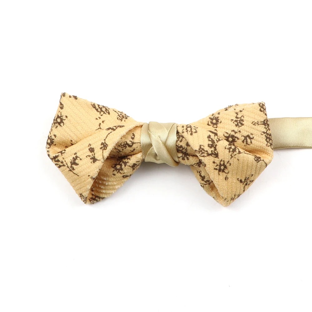 New Floral Flower Printed Brisk Soft Texture Bowtie Women&Men Dress Butterfly Adult Wedding bow tie Accessory Gift