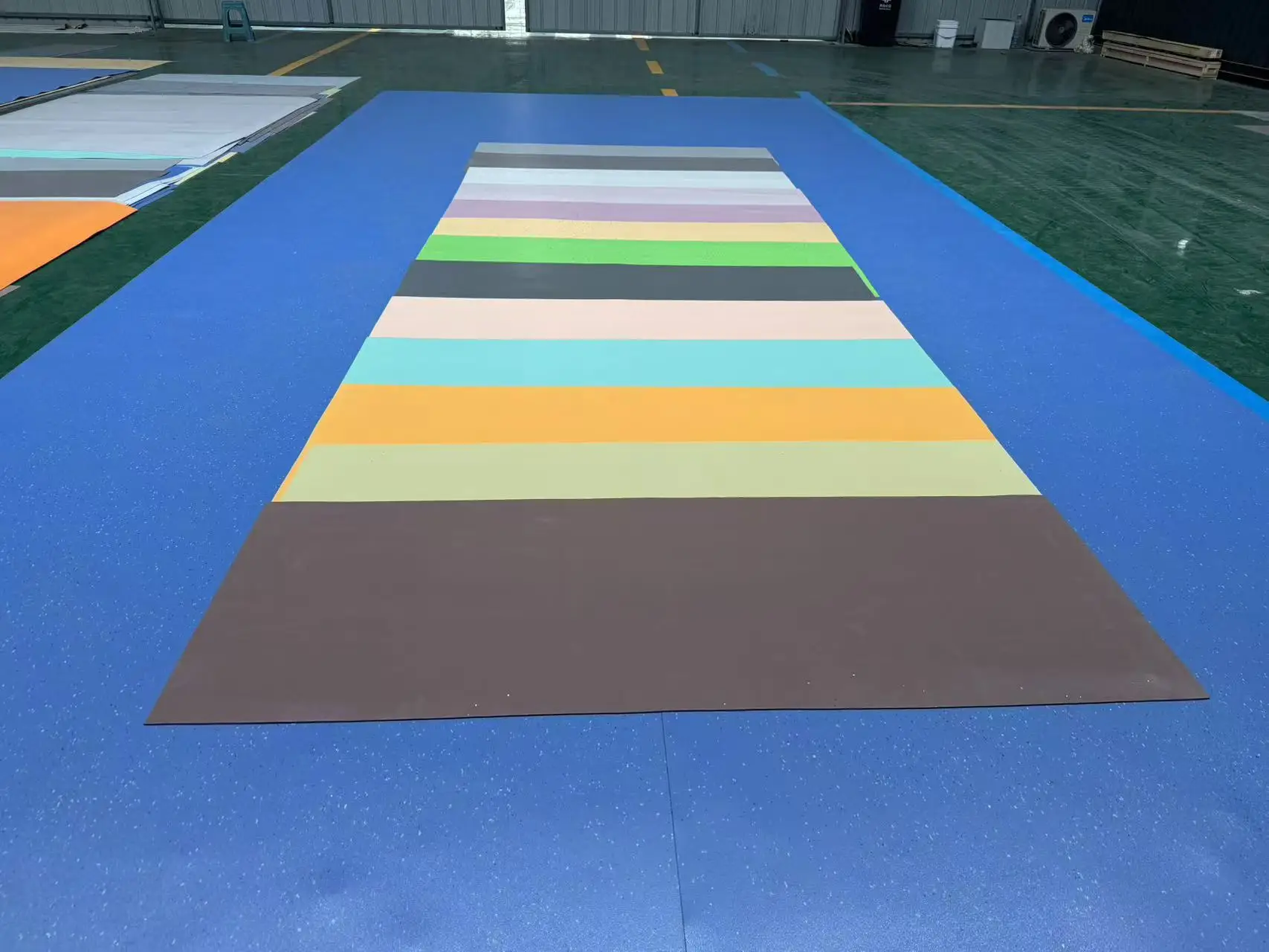 Indoor Rubber Flooring for Gym and Playground EPDM & SBR Material Protective Fitness Floor Mat Rubber Tile Indoor Rubber Tile