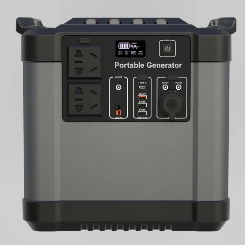 Lutex Powerhouse 2000 Вт портативный солнечный генератор NCM аккумулятор электростанция для кемпинга