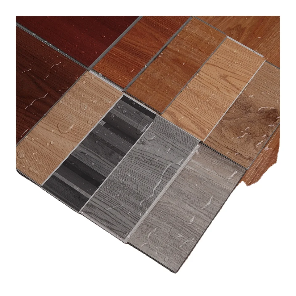 4 мм Водонепроницаемая ламинированная напольная плитка spc Замок Виниловая доска пластиковое напольное покрытие