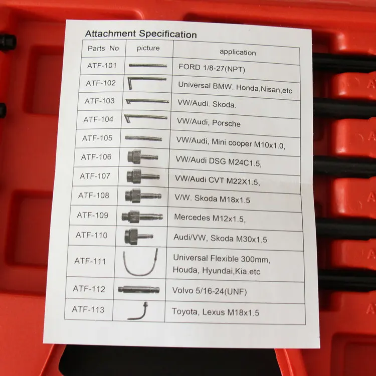 10L Pneumatic Air Engine Transmission Gear ATF Oil Filling Tool Fluid Extractor Dispenser Refill Pump Tool Kit With Adapters
