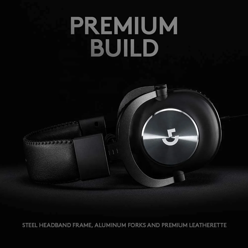 Оригинальные проводные наушники Logitech G Pro X 7 1 гарнитура для игр домашнего офиса