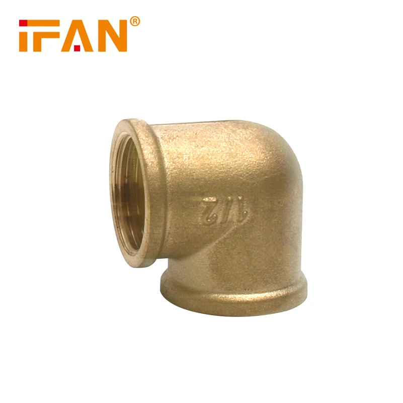 IFAN Factory Supply Water Tube Plumbing Fitting Copper Plug Brass Pipe Fittings Copper Female Thread Brass Fitting