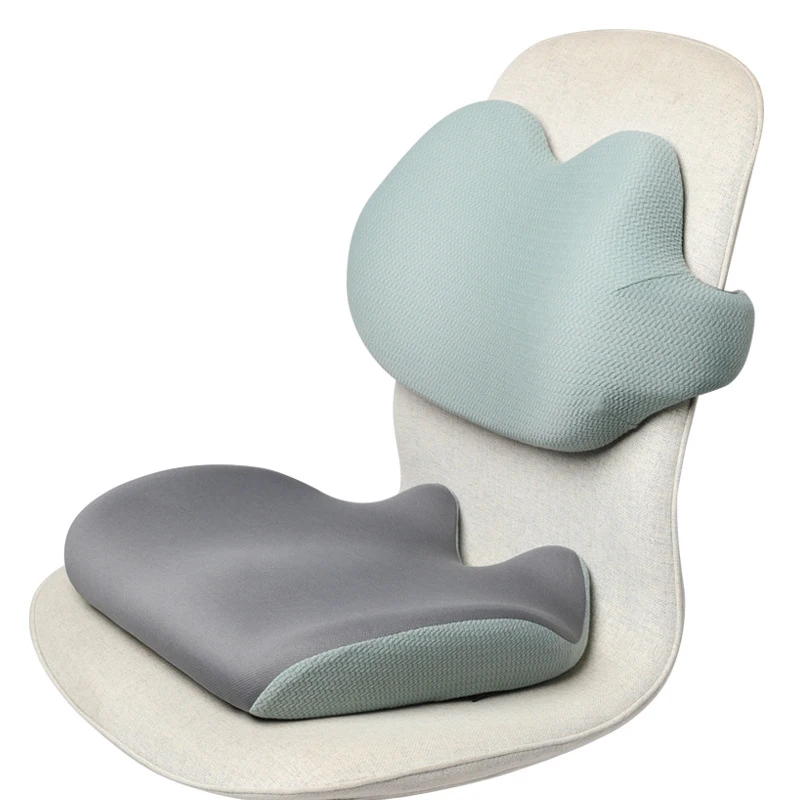 SUREWALHOME Lumbar Support pillow Cushion Corrective Cushion for Long Sitting Ergonomic Back Support for Lower Back Pain