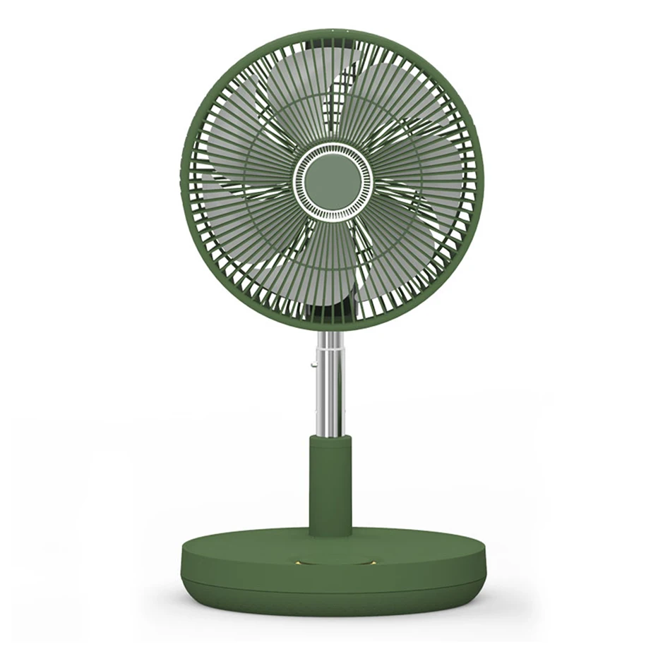 
Followshow Ventilatore home adjustable desk stand table floor air cooler folding electric rechargeable portable chargeable fan 