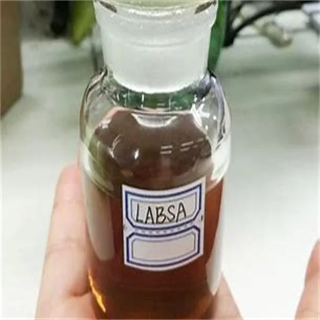 best price Top Quality LABSA 96% sulfonic acid linear-Alkyl benzene sulfonic Acid for making cleaning products