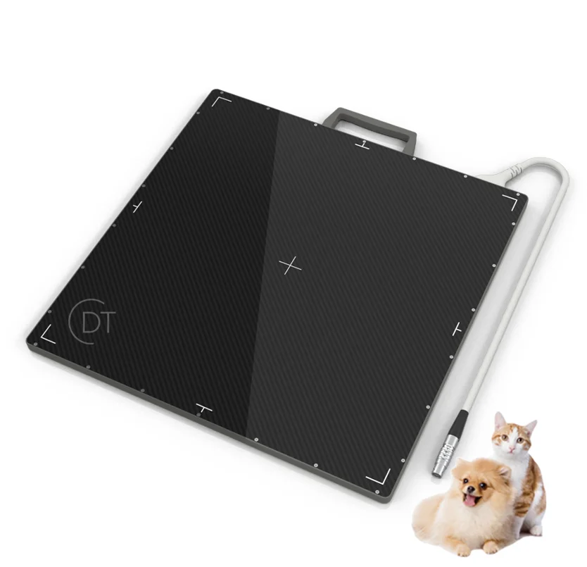 CsI a-Si Portable Veterinary Dog horse DR Detector for Animal x-Ray equipment X ray Flat Panel Detector