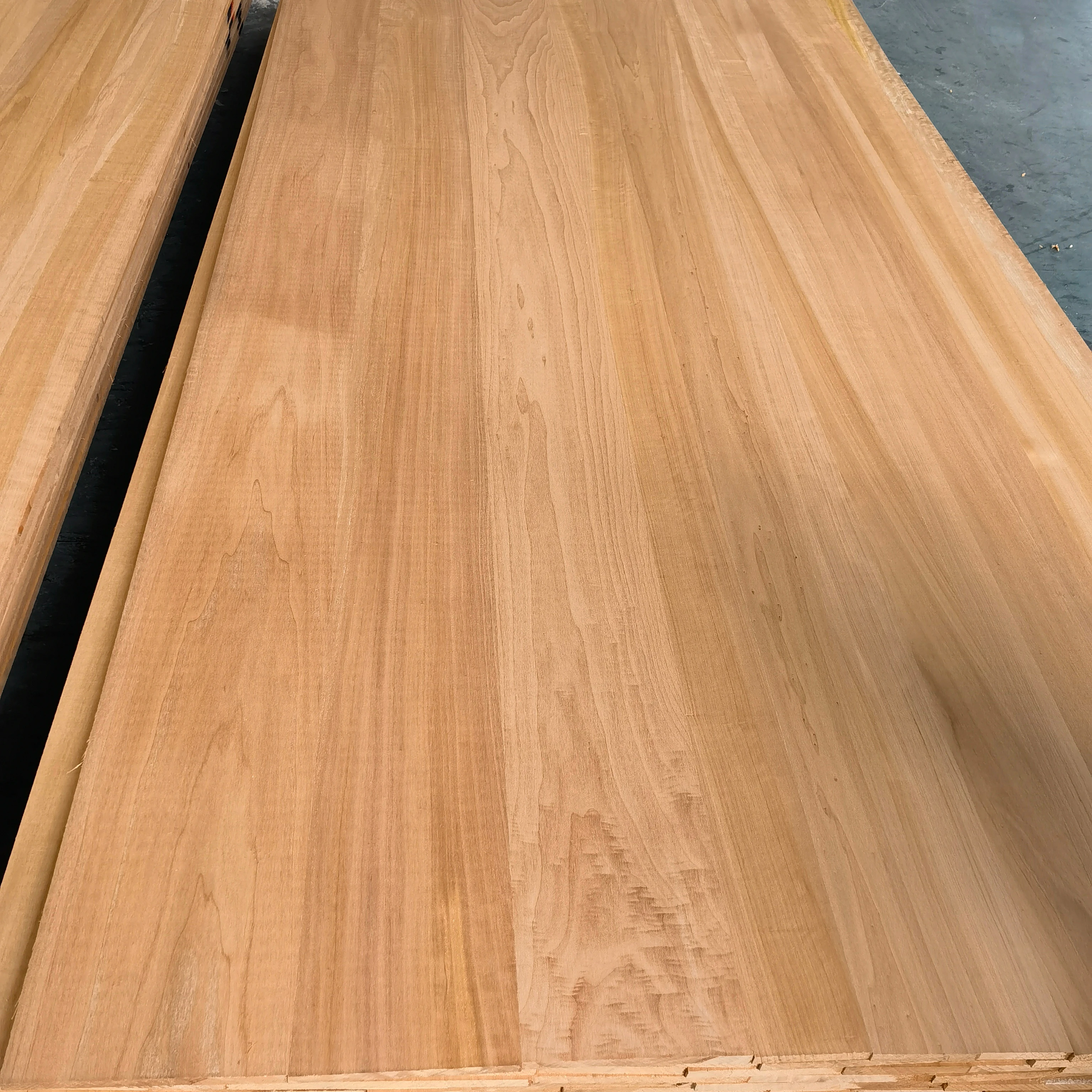 Carbonized Poplar Board Solid Wood Board Home Decoration