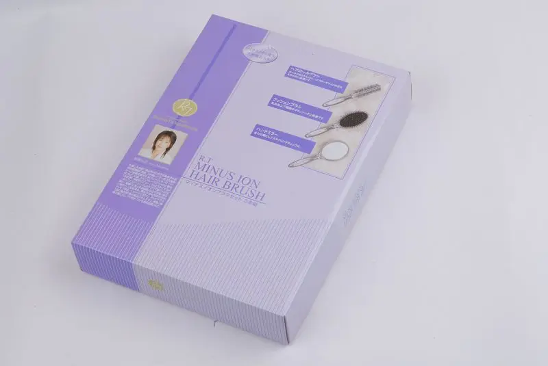 professional japanese hair brush with mirror set nylon bristle hair comb hair brush wholesale