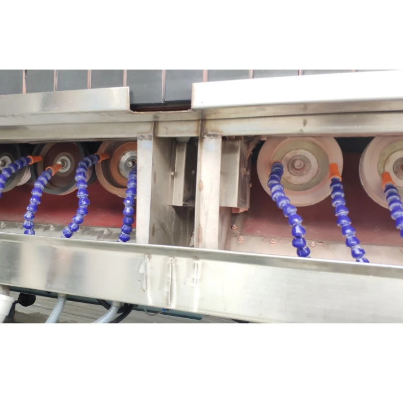 Glass Beveling Machine Automatic Glass Edger Machine Glass And Mirror Straight Line Bevel Machine