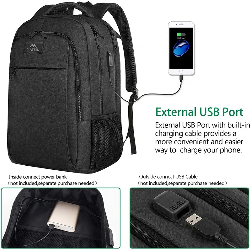 Matein inateck family ergonomic ethical city farpoint 40 33l ideal hiking backpack for air travel work laptop backpack for men