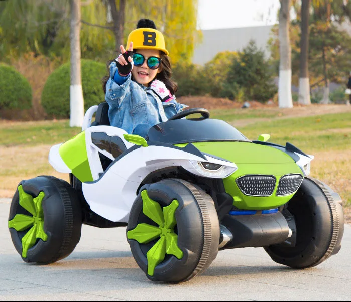 Ride On Big Car Two Motors New Style 12v Children Rechargeable Electric Car Toy