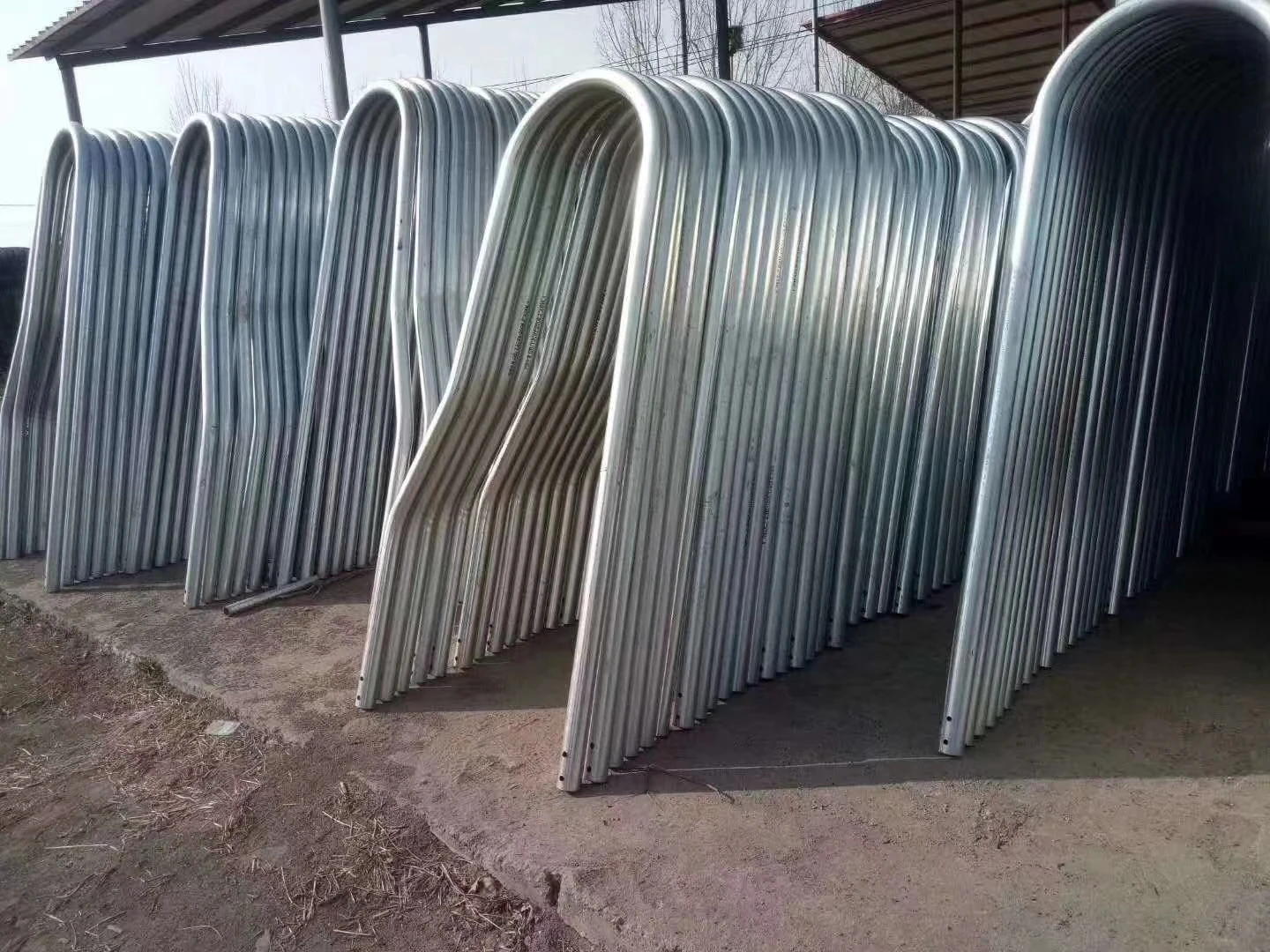 Cow Free Stall Dairy Cattle Free Stalls Portable Cow Cubicles Cattle Livestock Divided Equipment