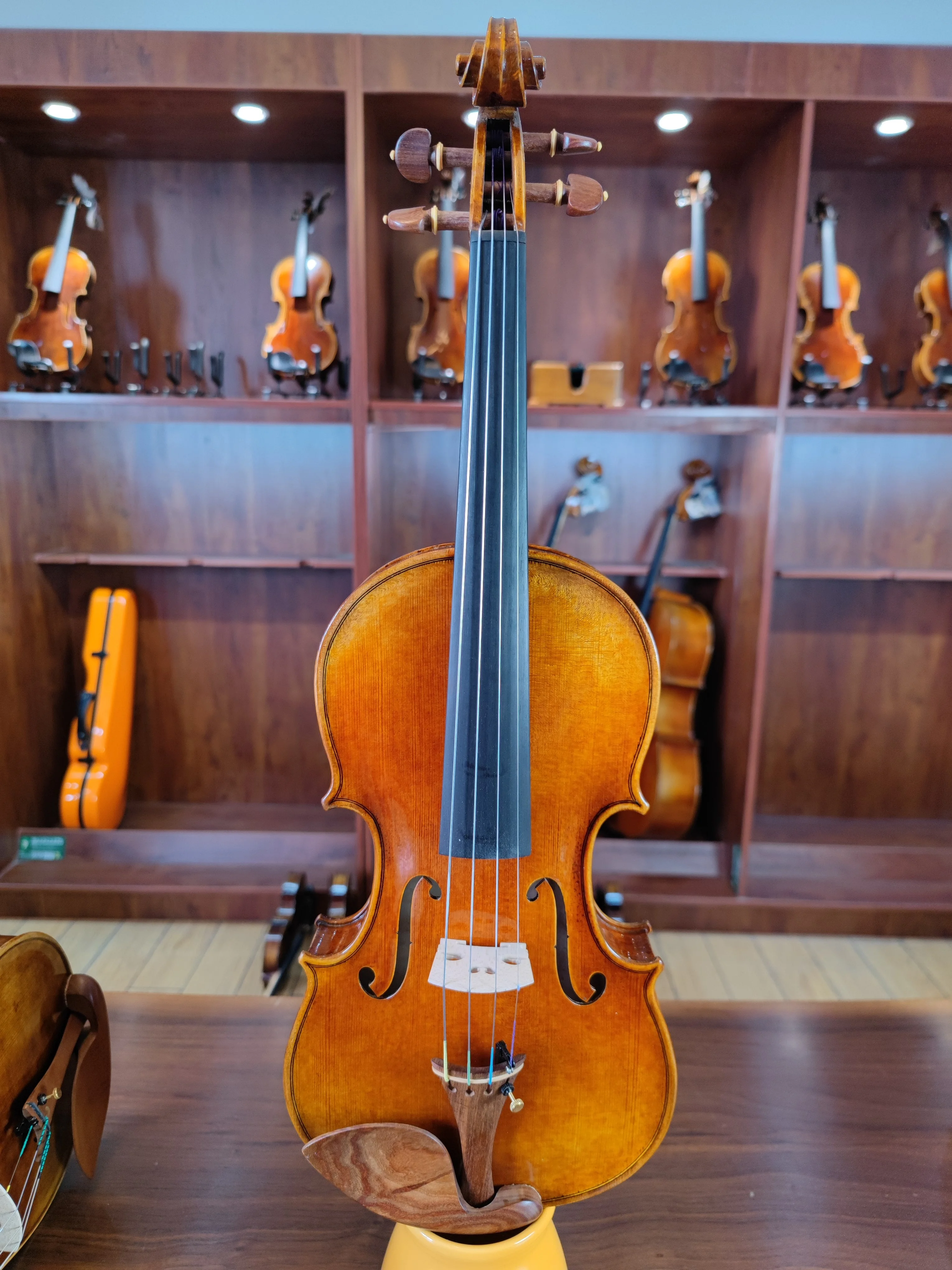 Factory Price Popular Handmade Beginner Maple 4/4 Violin